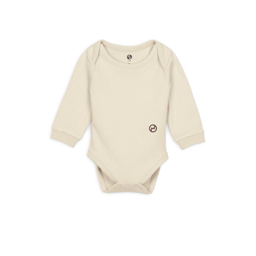 Babyrompertje met lange mouwen (set van 5)